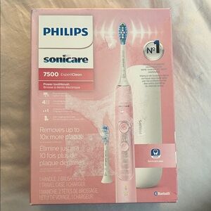 Philips Sonicare ExpertClean 7500 Pink, Rechargeable Electric Power Toothbrush